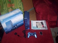PlayStation 2 Aqua Blue mini1