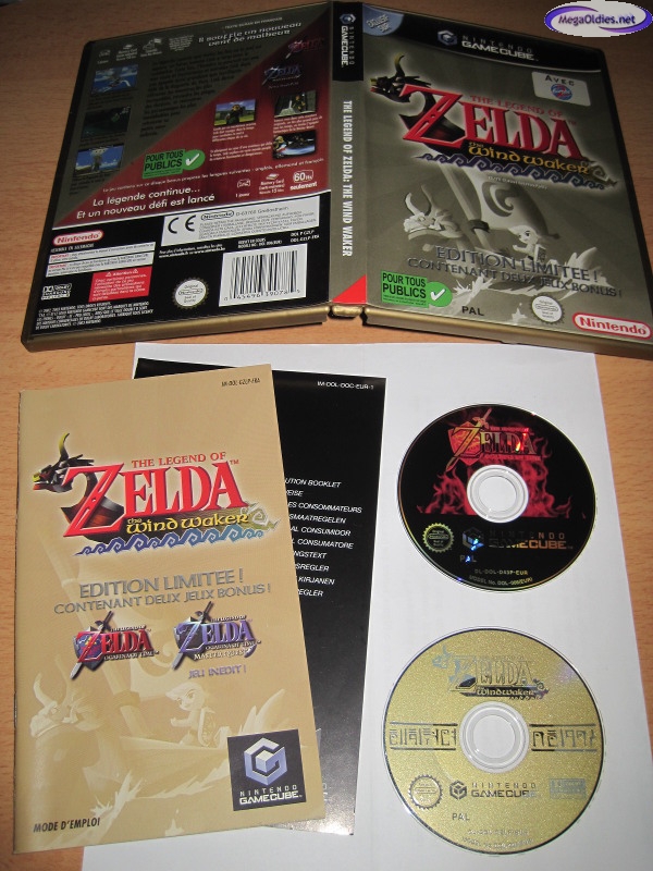 The Legend Of Zelda: The Wind Waker – Édition Limitée GameCube – Complet (boîte, Jeu, Notice)