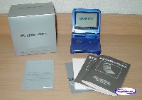 Game Boy Advance SP Blue mini1
