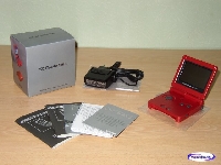 Game Boy Advance SP Red mini1